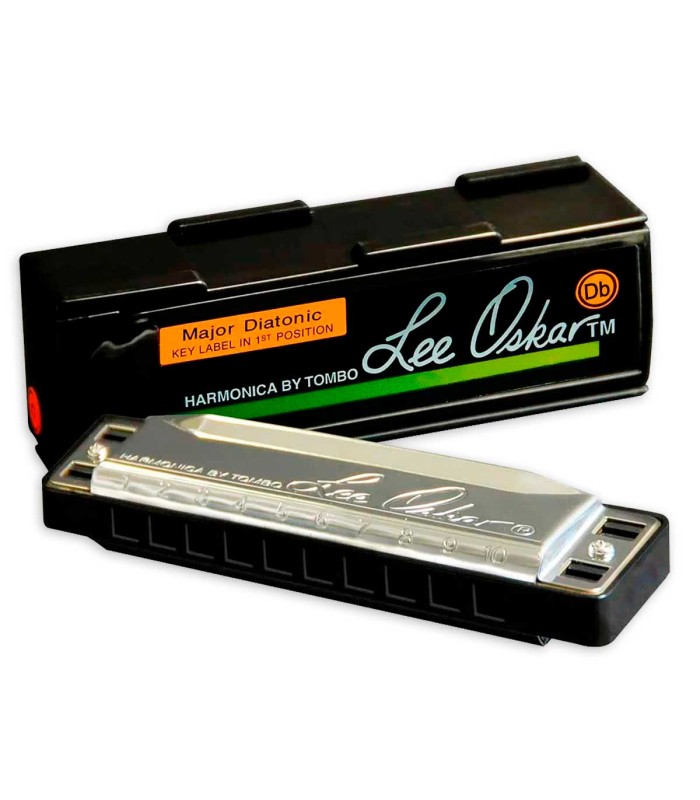 Harmónica Lee Oskar modelo Major Diatonic en Ré bemol con estuche