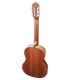Fundo e ilhargas em sapele da guitarra clássica Artimúsica modelo GC01C SEN de tamanho 7/8