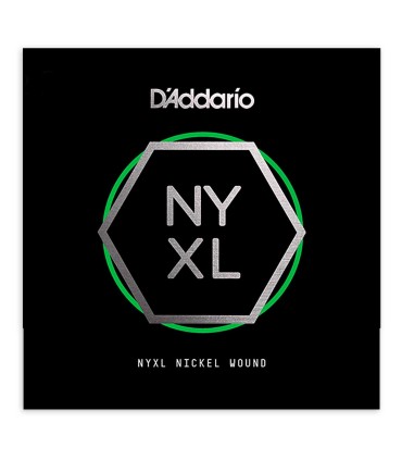 Corda individual DAddario modelo NYNW018 de calibre 018W bordão para guitarra elétrica