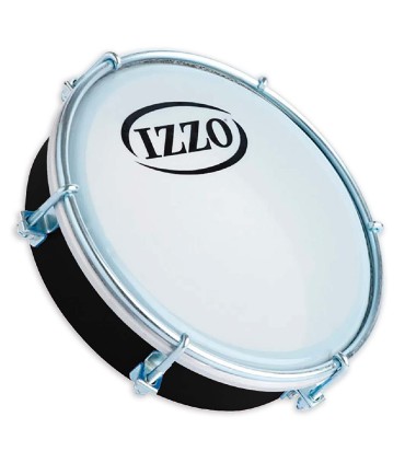 Brazilian tambourine Izzo model IZ3691 in 6" and with a black ABS frame