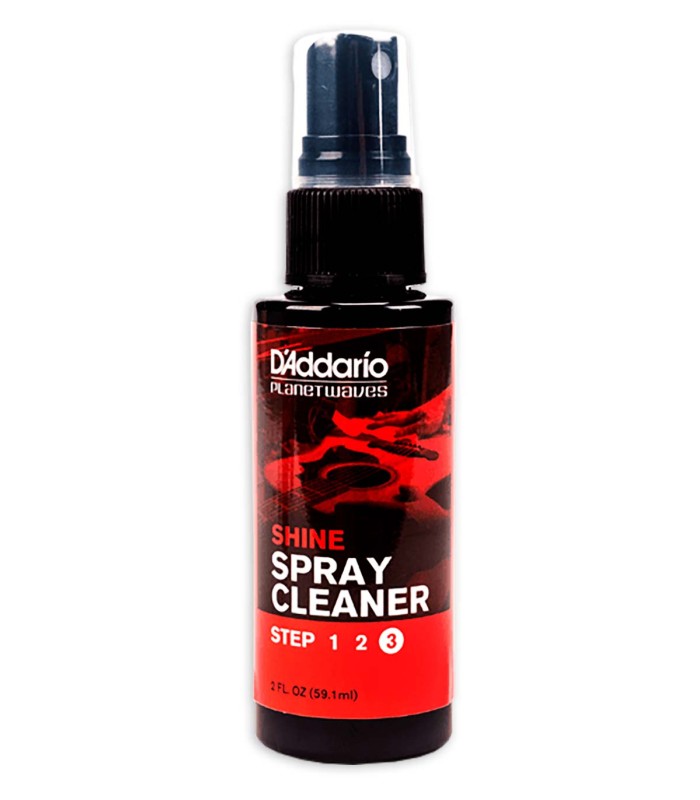 Líquido Daddario modelo PW PL 03S Instant Spray Polish para limpieza de guitarra
