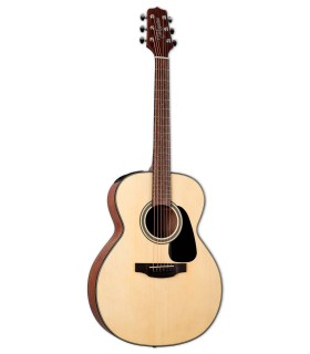 Guitarra eletroacústica Takamine modelo GLN12E-NS NEX com tampo em spruce (abeto) e com acabamento natural