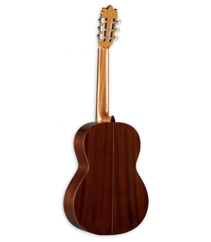 Sapele back and sides of the classical guitar Alhambra model 3C