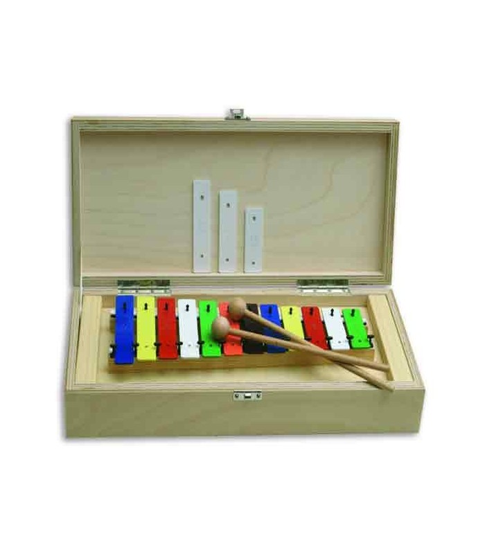 Goldon Glockenspiel 11035 C3 G4 with Wood Case