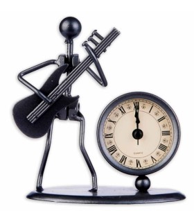 Reloj Artcarmo modelo 980706 escultura representando un guitarrista
