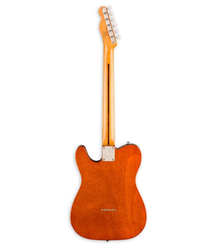 Cuerpo en nyatoh y mástil en arce de la guitarra eléctrica Fender Squier modelo Classic Vibe 60S Telecaster Thinline MN Nat