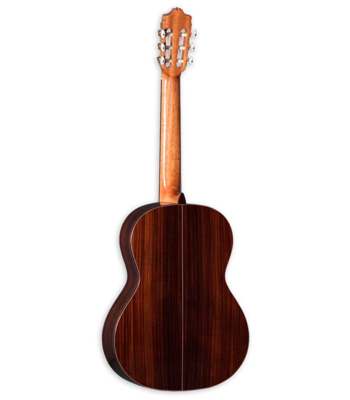 Indian rosewood back and sides of the classical guitar Alhambra model 7P Classic