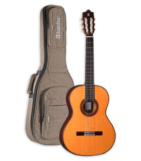 Classical guitar Alhambra model 7P Classic with cedar top and 25mm bag