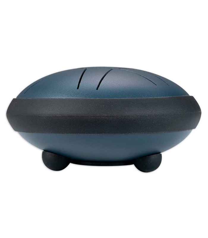 Side detail of the tongue Drum Sela Melody Sela model SE350 in Navy Blue color