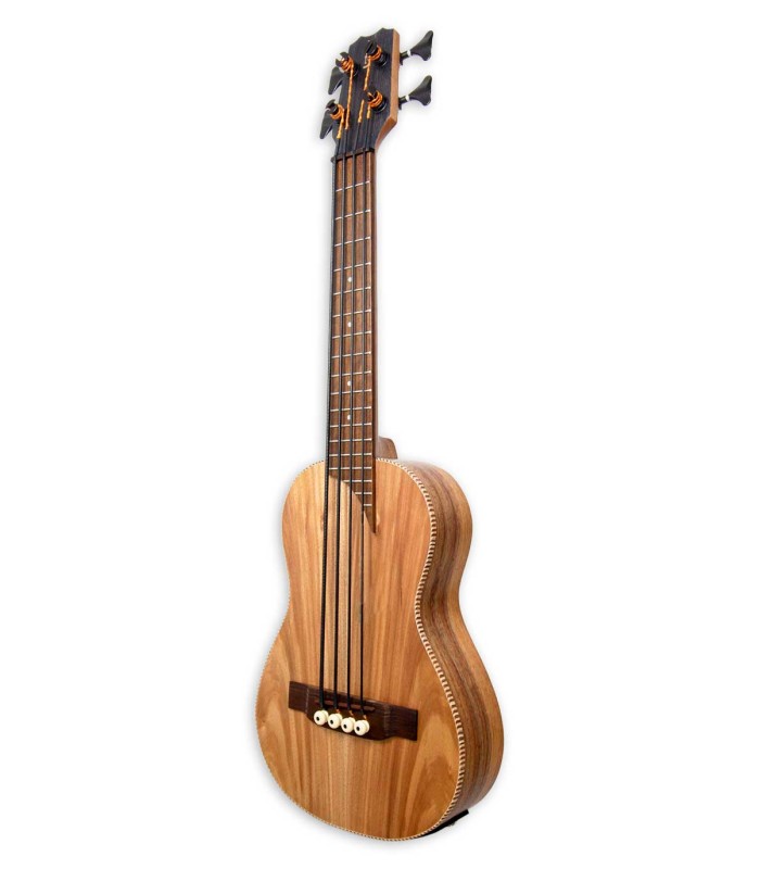 Ukelele bajo APC modelo UKU BASS TMX con tapa en acacia maciza y con pickup