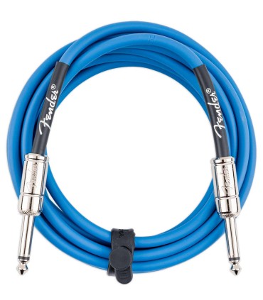Cabo Fender modelo Contour LPB (blue)  3 meters length for guitar