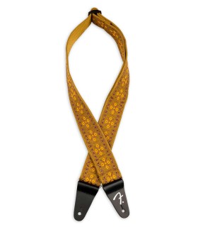 Correa Fender modelo Pasadena Woven Lattice Tan para guitarra