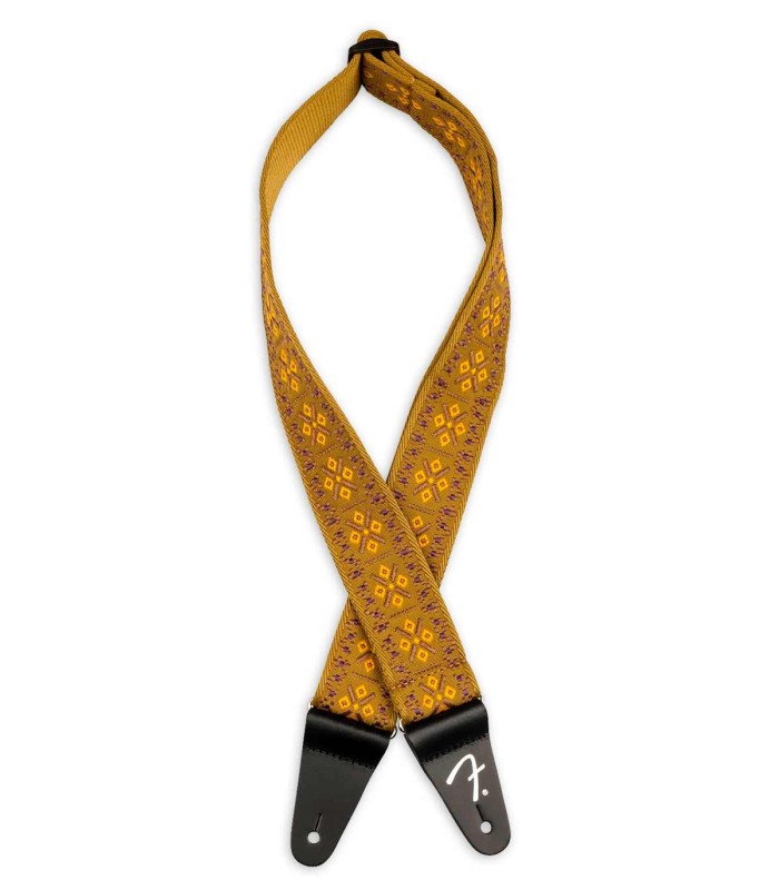 Strap Fender model Pasadena Woven Lattice Tan for guitar