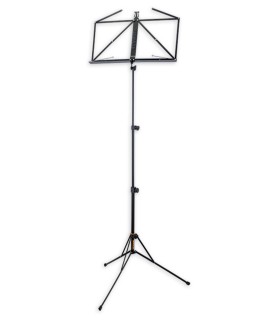 Stand Hercules model BS-030B height adjustable and in black color