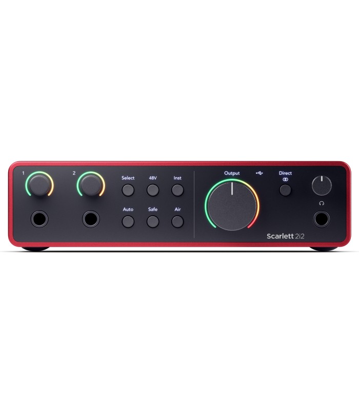 Focusrite Scarlett 2i2 4th Gen Interfaz de AudioProfesional