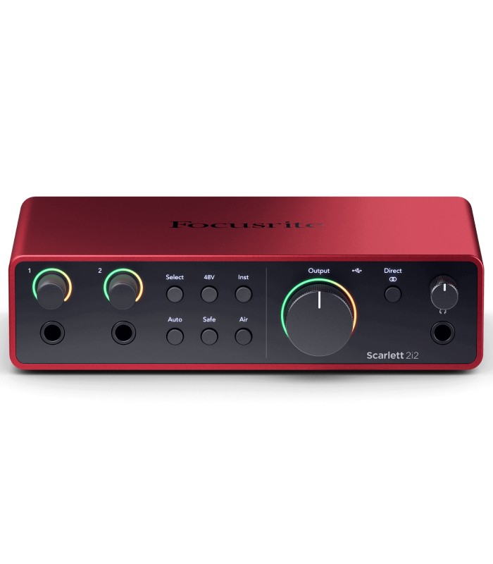 Focusrite Scarlett 2i2 4th Gen Interfaz de AudioProfesional