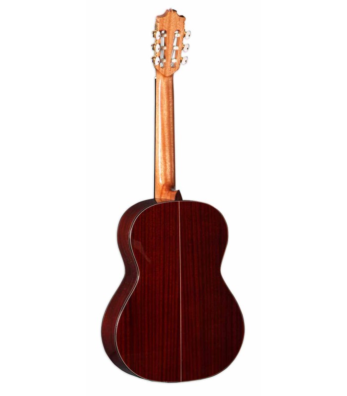 Fondo y aros en Sapeli macizo de la guitarra clásica Alhambra modelo 7C Classic