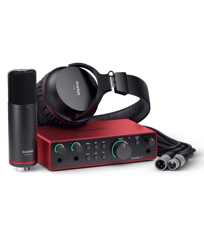 Focusrite Scarlett 2i2 Studio 4th Gen Interfaz de AudioProfesional
