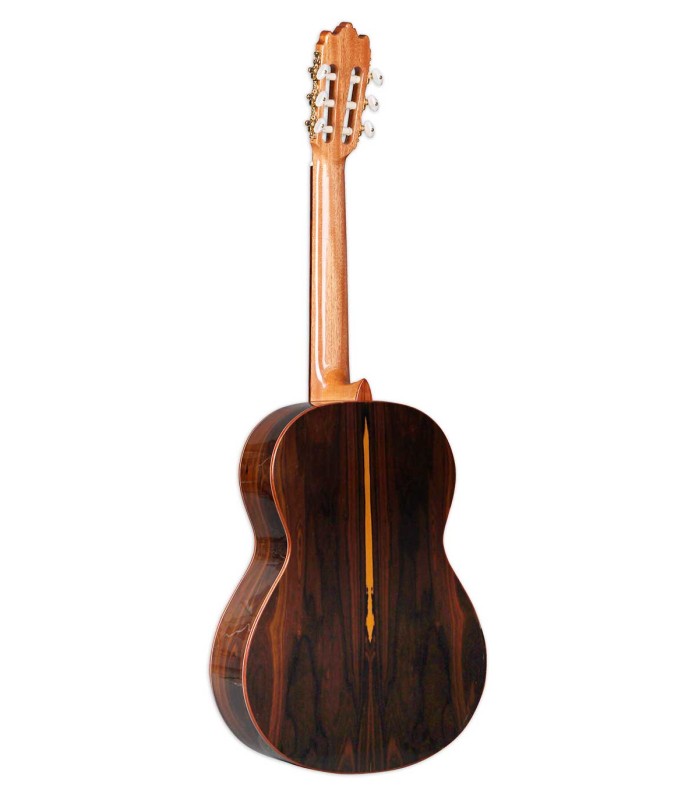 Fundo e ilharga em Ziricote da guitarra clássica Alhambra modelo Iberia Ziricote