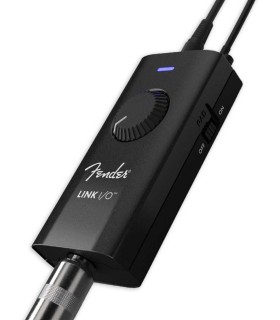 Interface Fender Link I/O capable of studio quality 24-bit / 96kHz analog to digital conversion