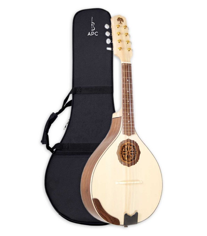 Mandolin Carvalho model Root MDL SW with solid spruce top and a case