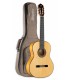 Guitarra flamenca Alhambra modelo 7FC com tampo em spruce (abeto) maciço e com saco com 25mm de almofadado