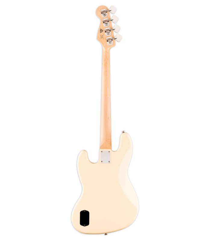 Cosas da guitarra baixo Fender modelo Squier Affinity Active Jazz Bass MN OWT com corpo em choupo e braço em maple (bordo)