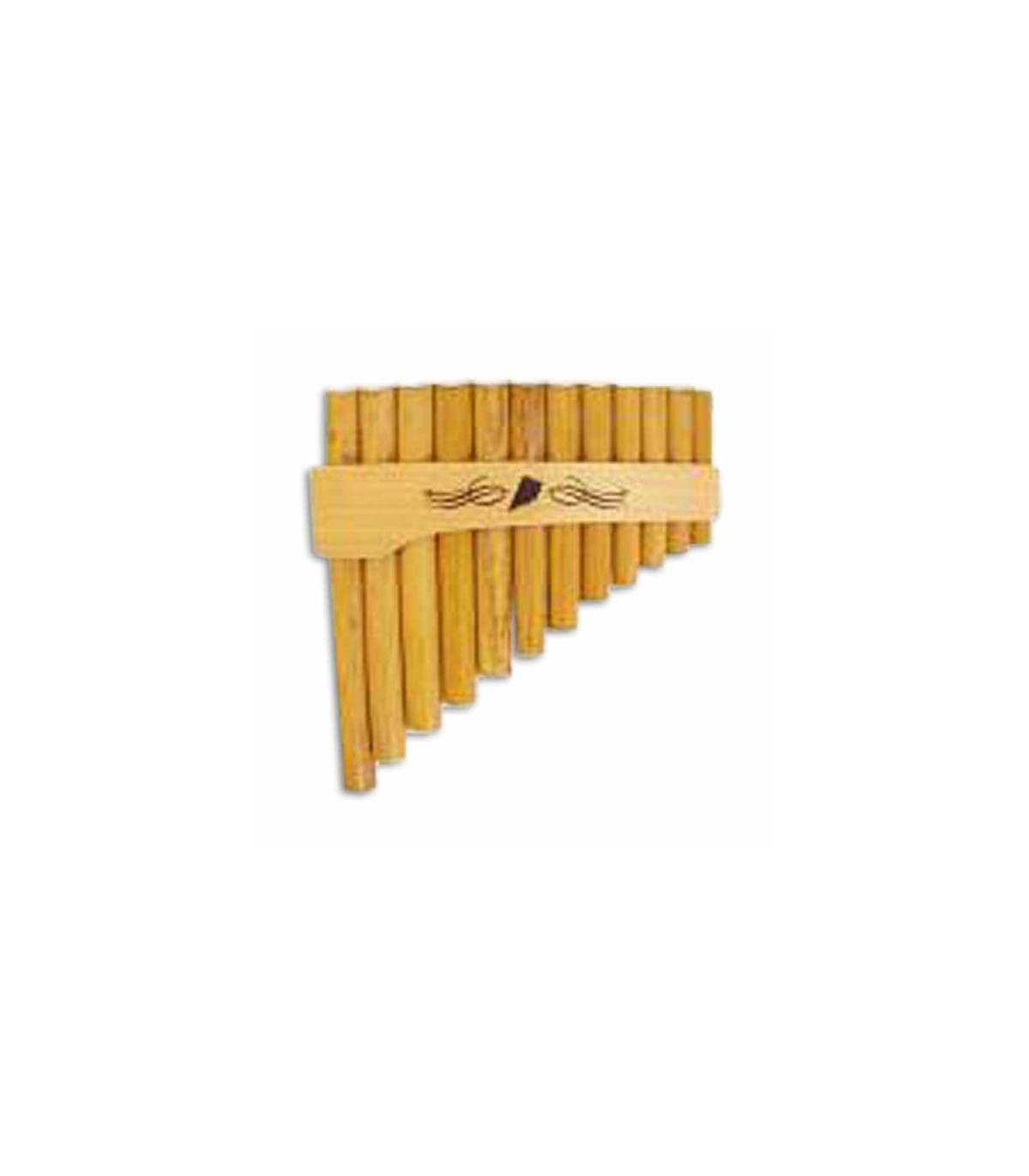 Schwarz 055b L R curve Pan flute Sal o Musical