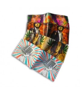 Cartera Collection con Motivos Musicales Cuero Artificial