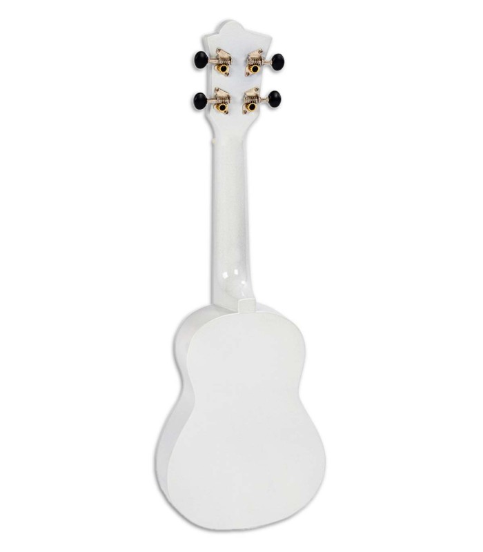 Fondo y aros del ukelele soprano Octopus modelo UK-205WHS blanco