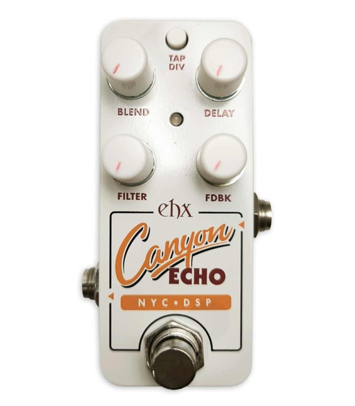 Pedal de efeitos Electro-Harmonix modelo Pico Canyon Echo para guitarra elétrica