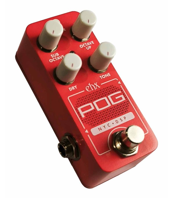 Pedal de efectos Electro-Harmonix modelo Pico POG Polyphonic Octave Generator para guitarra eléctrica