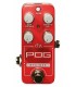 Pedal Electro-Harmonix modelo Pico POG Polyphonic Octave Generator con efectos de Sub-Octave, Octave up y Dry.