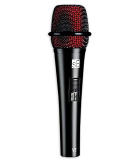 Microfone SE Electronics modelo V2 Switch para vocal, fala e instrumentos