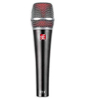 Microfone SE Electronics modelo V7X para guitarra acústica, elétrica, baixo, piano, sopro, metáis, vocal, etc.