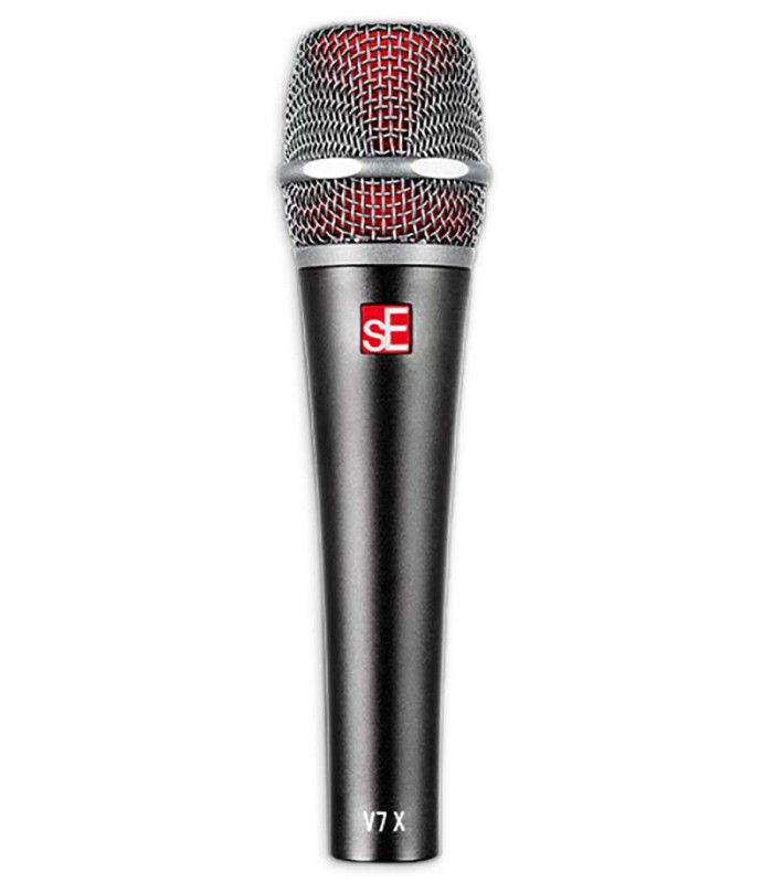 Microfone SE Electronics modelo V7X para guitarra acústica, elétrica, baixo, piano, sopro, metáis, vocal, etc.