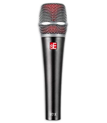 Microfóno SE Electronics modelo V7X para guitarra acústica, eléctrica, bajo, piano, vientos, metales, vocal, etc.