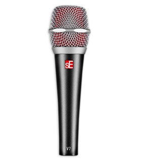 Dynamic microphone SE Electronics model V7 ideal for stage, studio, and podcast use.