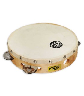 Pandero LP modelo CP378 20cm con parche natural y aro de madera
