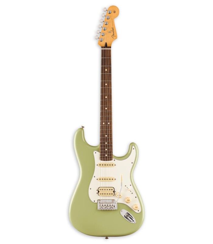 Electric guitar Fender model Player II Stratocaster RW BCG with green color finish