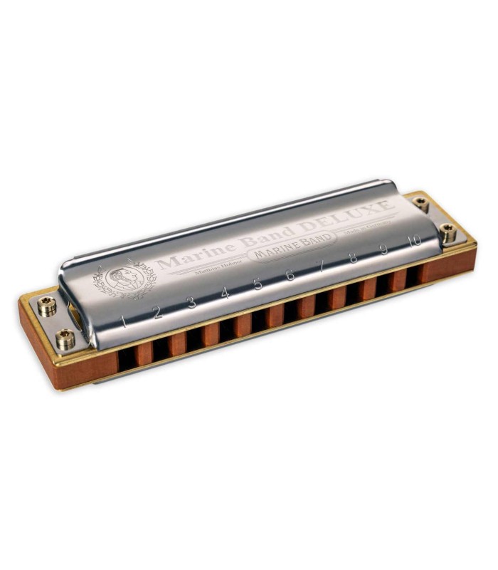 Harmonica Hohner model Marine Band de Luxe in E M200505P E