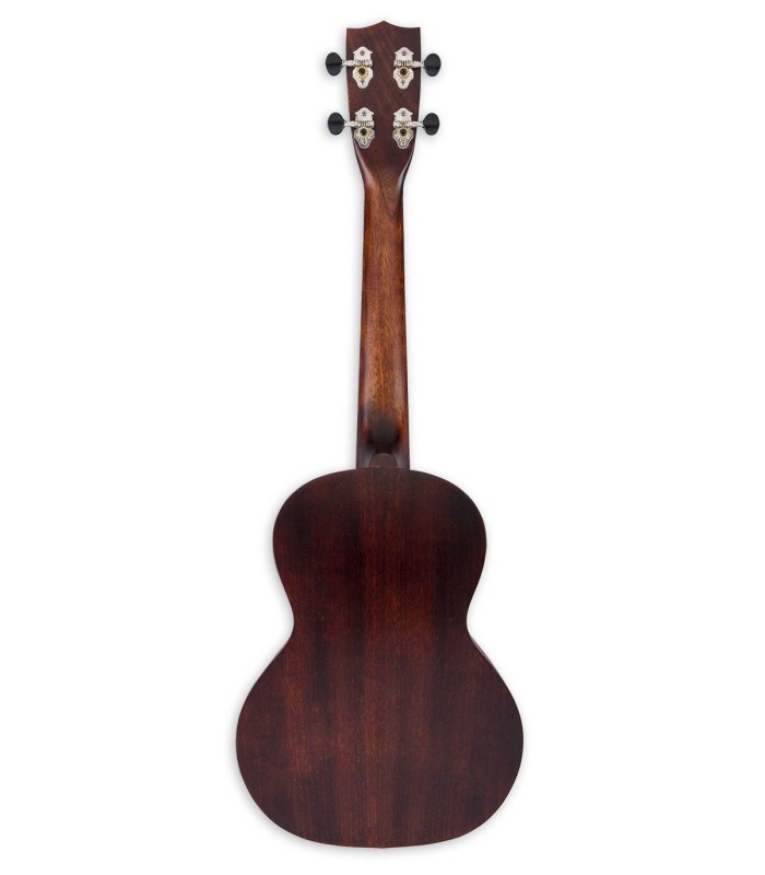 Costas do ukulele tenor Gretsch modelo G9120 com braço em mogno