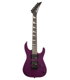 Guitarra elétrica Jackson modelo JS1X Dinky Minion AH na cor Pavo Purple (roxo)