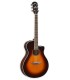 Electroacoustic Guitar Yamaha model APX600 with cutaway and Old Violin Sunburst color