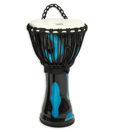Djembe Toca Percussion model SMFDJ 10BL Magma Freestyle Blue with 10" skin head