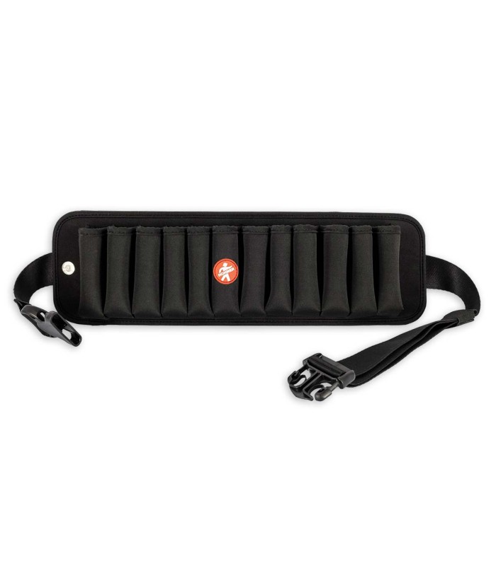 Hohner Harmonica model Holding Belt FlexBelt with 12 pockets for harmonicas