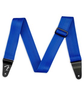 Correia Fender modelo Polypro na cor azul para guitarra