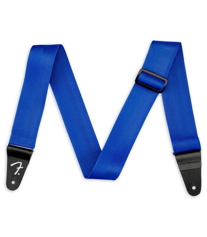 Correa Fender modelo Polypro en color azul para guitarra