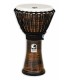 Djembe Toca Percussion modelo TF2DJ 10SC Freestyle II Rope Tuned com acabamento Spun Copper com pele sintética