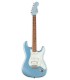 Guitarra elétrica Fender modelo Squier Classic Vibe FSR Stratocaster 60S LRL na cor ce Blue Metallic